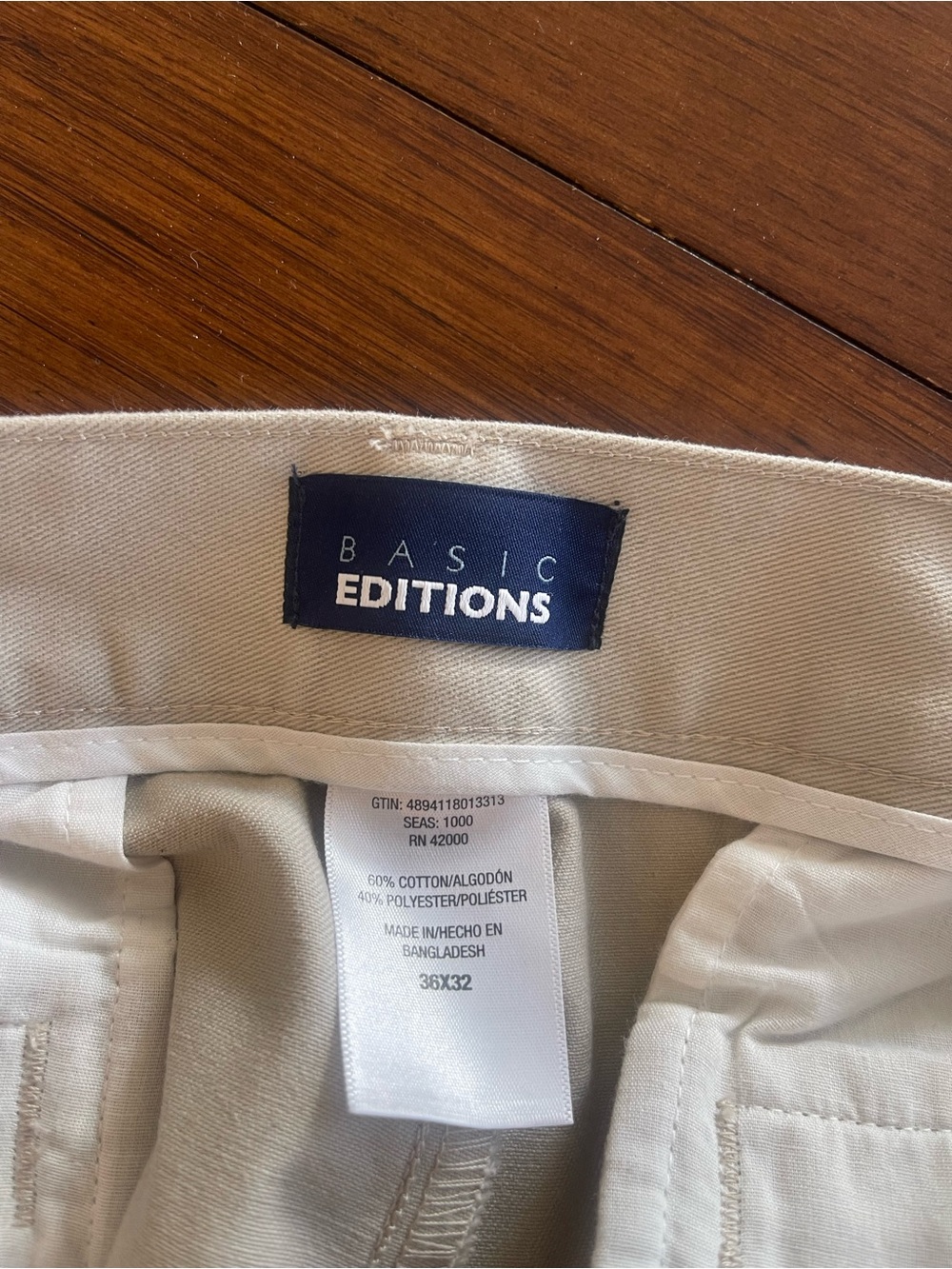 Basic Edition Men’s slacks - Picture 4 of 4